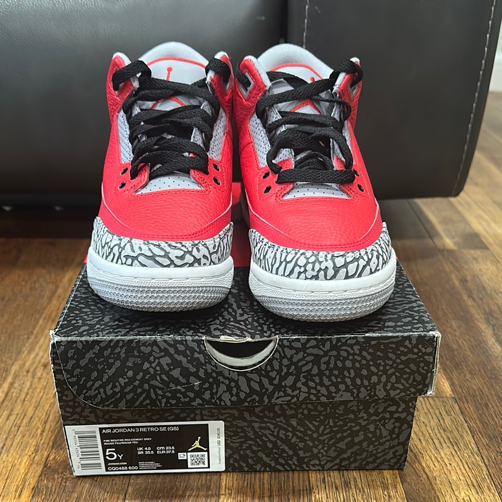 Jordan Kids Sneakers - Red, Black, Gray